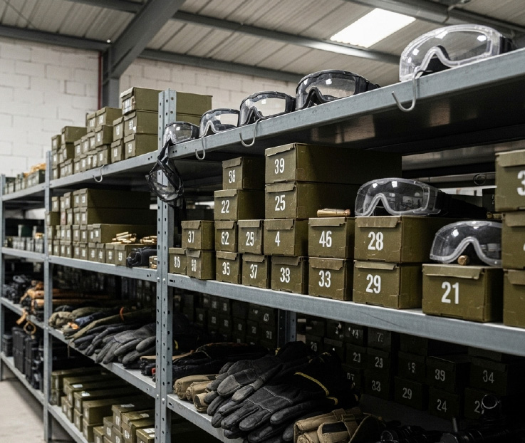 Ammunition, Safety Gear & Accessories